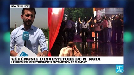 Investiture de Modi, qui entame son deuxième mandat