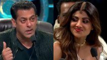 Salman Khan makes fun of Shilpa Shetty in front of Katrina Kaif on Super Dancer 3 | FilmiBeat