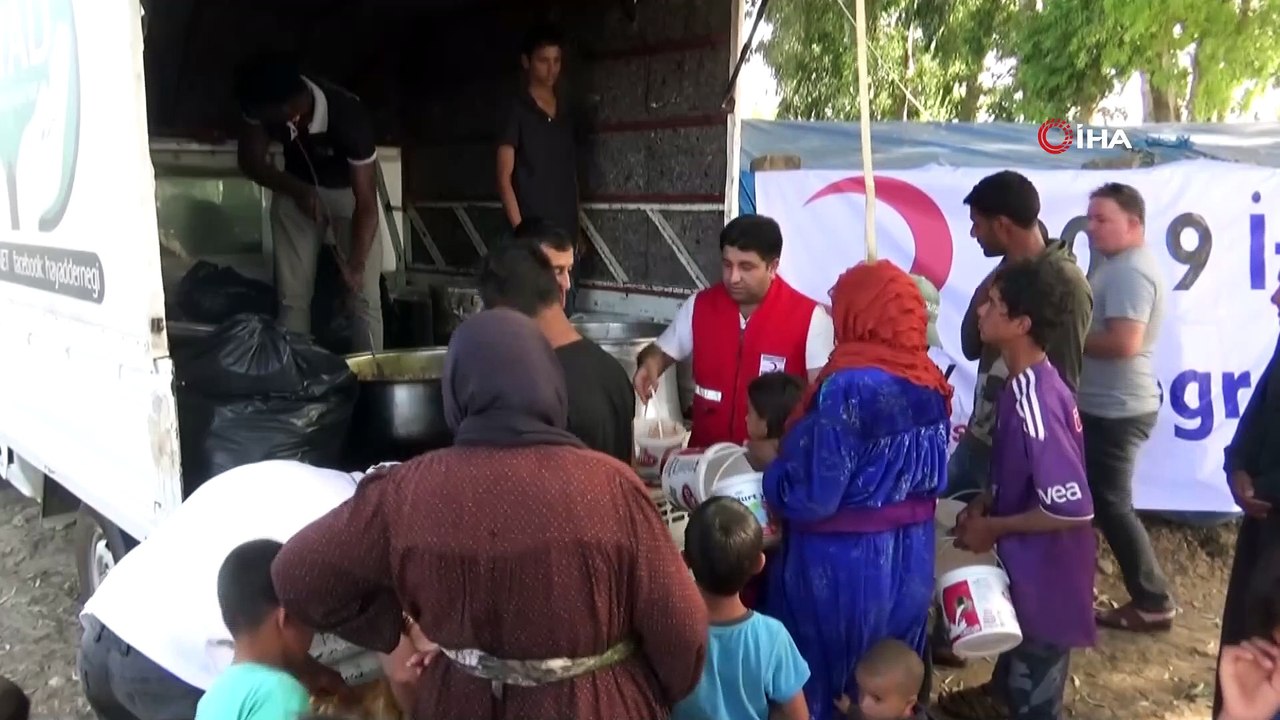 Türk Kızılayı'ndan Kırıkhan’daki Suriyelilere iftar