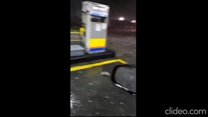 Temporal de granizo 'destroça' Grande Curitiba nessa quinta