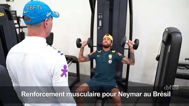 Neymar: entraînement écourté pour douleur au genou