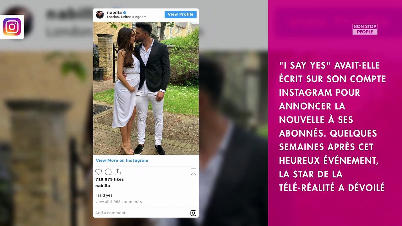 Nabilla enceinte : des photos de son mariage avec Thomas Vergara dévoilées