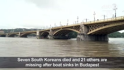 Seven South Koreans die in Budapest tourist boat tragedy