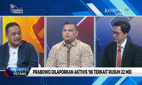[DIALOG] Simak! Ini Alasan Aktivis ’98 Laporkan Prabowo Hingga Amien Rais