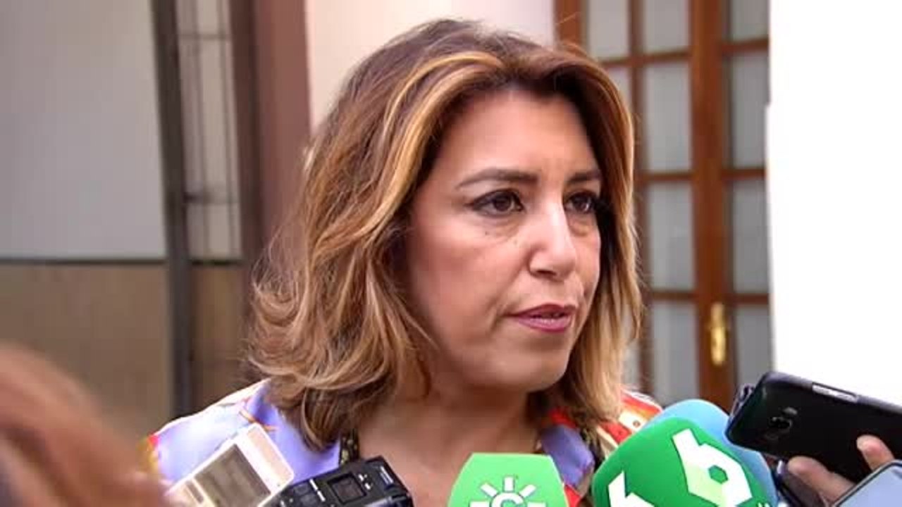 Susana Díaz niega ningún ofrecimiento de Sánchez: "Estoy donde quiero estar"