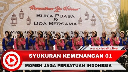 Rayakan Kemenangan Jokowi-Maruf dengan Syukuran dan Bukber Puasa