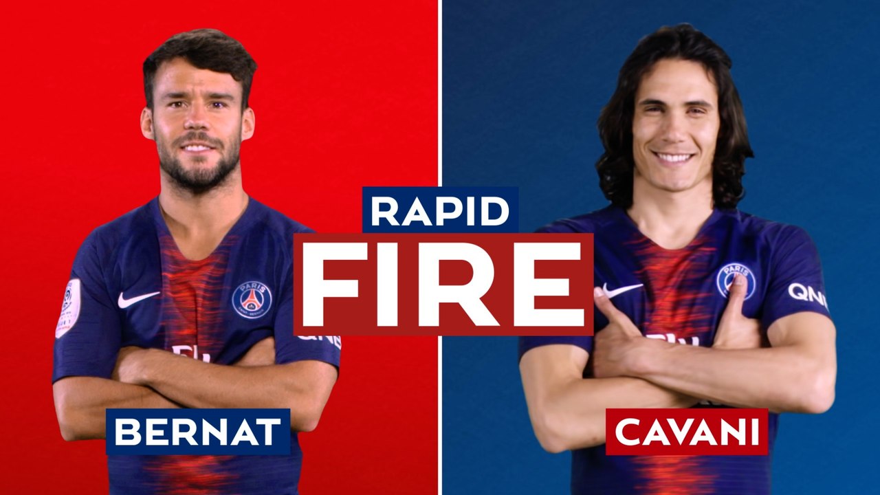 Rapid Fire: Juan Bernat v Edinson Cavani