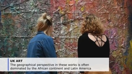 Frank Bowling's kaleidoscopic canvasses at Tate Britain