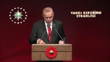 Cumhurbaşkanı Erdoğan: "Cezada uzlaştırmanın kapsamı genişletilecek"