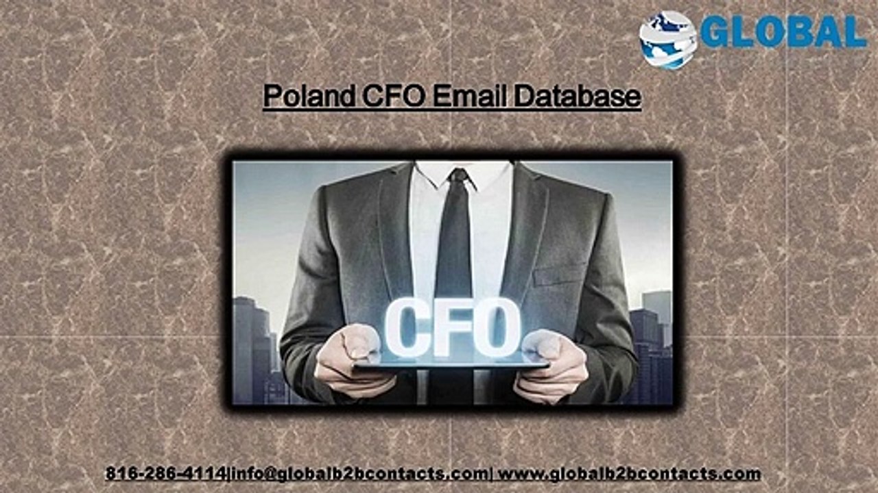 Poland CFO Email Database