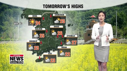 Cloudy and warm conditions tomorrow _ 053019