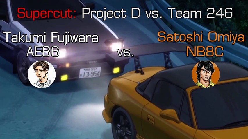 TAKUMIページ６/３日まで Takumi Fujiwara vs Satoshi Omiya | Initial D Wiki | Fandom