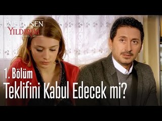 Namık'ın Muazzez'e teklifi! - Eve Düşen Yıldırım 1. Bölüm