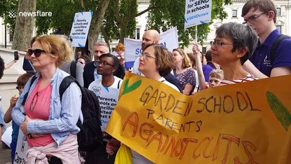 London protests held over lack of funding for special needs children