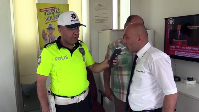 Otobüs yolcularına 'emniyet kemeri' denetimi - ÇORUM