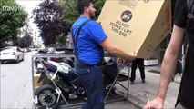 unboxing brand new YAMAHA T-MAX SX 530 scooter 2019 σκούτερ