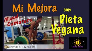 Mi mejora en el Deporte con Dieta Vegana