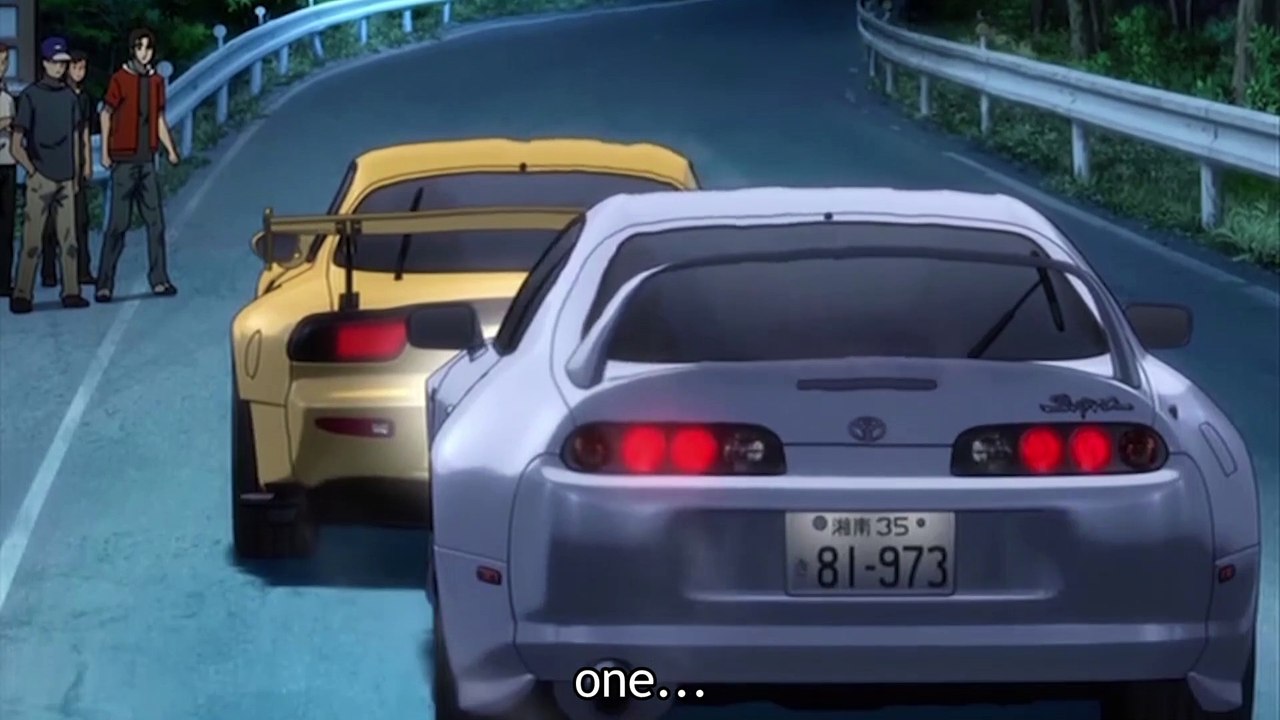 Initial D: Fifth Stage - FD3S vs. JZA80 [SUPERCUT]