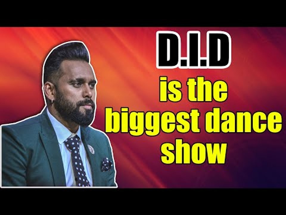 Dance India Dance is the biggest dance show – Bosco