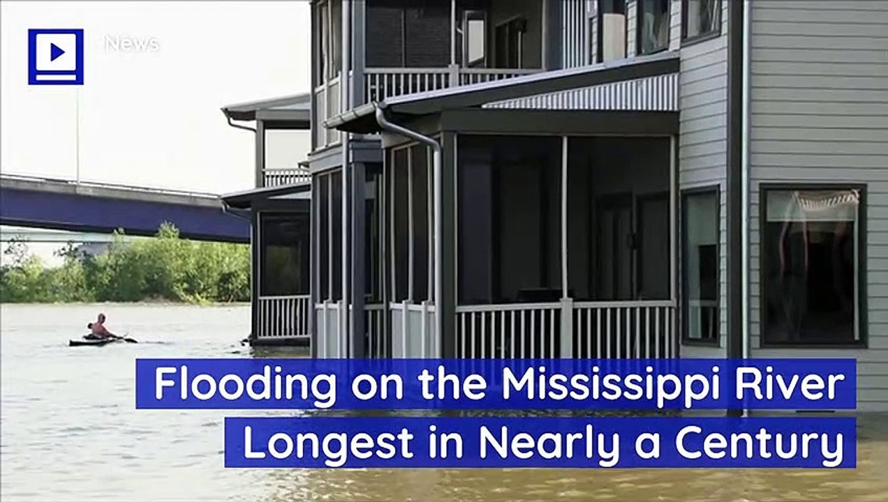 Flooding on the Mississippi River Longest in Nearly a Century