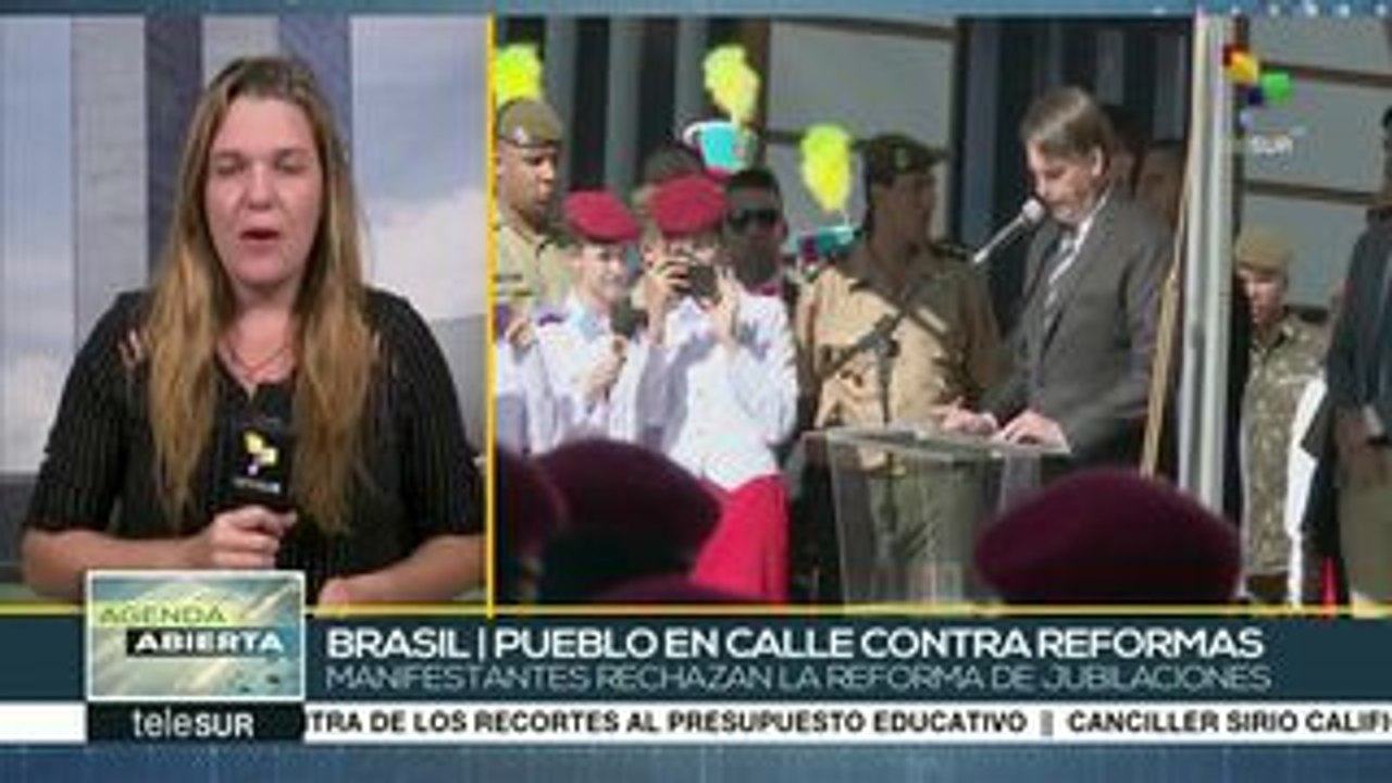 Brasil: protestas contra recortes a educación superior