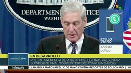 Análisis: renuncia de Robert Mueller tras entrega de su informe final