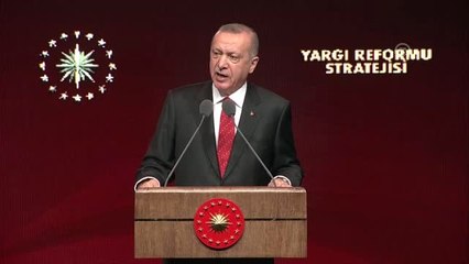 Cumhurbaşkanı Erdoğan: "Yargıda Performans Ölçüm ve Takip Merkezi kurulacak"