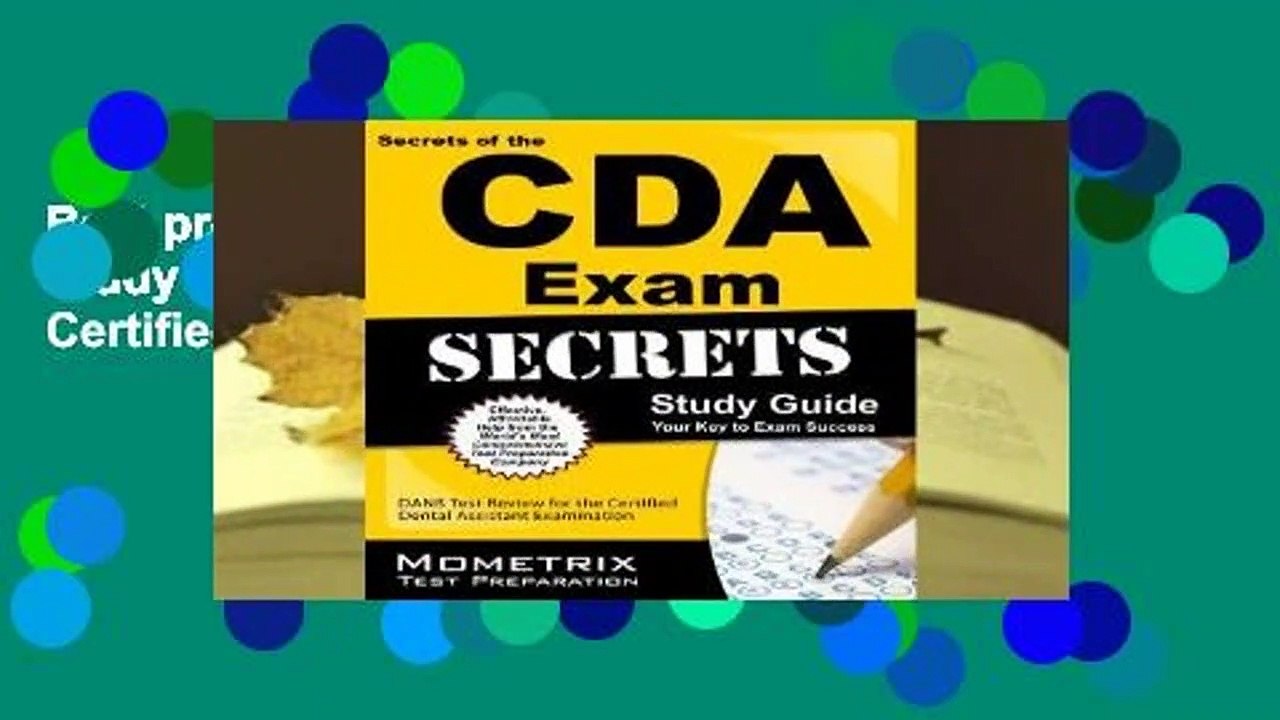 Best product  Secrets of the CDA Exam Study Guide: DANB Test Review for the Certified Dental