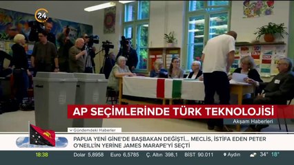 AP seçim sonuçları izleyiciye Türk teknolojisiyle ulaştı