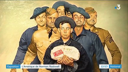 Exposition : les tableaux de Norman Rockwell investissent le Mémorial de Caen