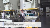 China and its revolution of robots in production chains
