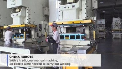 China and its revolution of robots in production chains