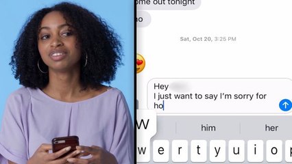 Woman Apologizes to the Guy She Ghosted