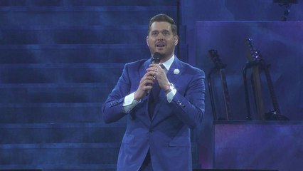 Michael Bublé veut "vivre l'instant présent"
