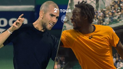 Roland-Garros 2019 : Le résumé de Adrian Mannarino - Gaël Monfils
