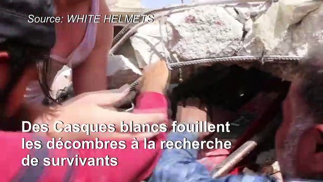 Frappes du régime sur Maaret al-Noomane dans la province d'Idleb