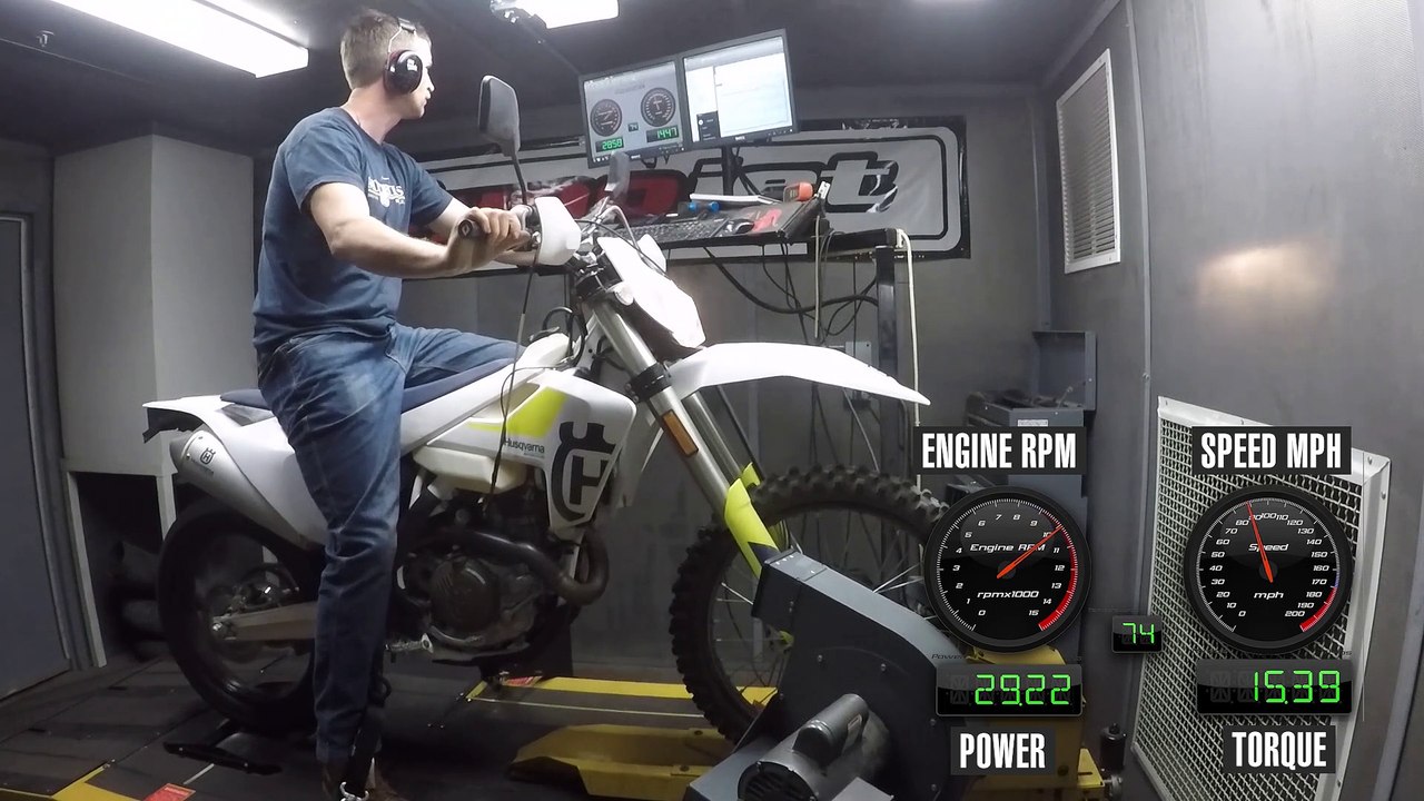 2019 Husqvarna FE 450 Dyno Test