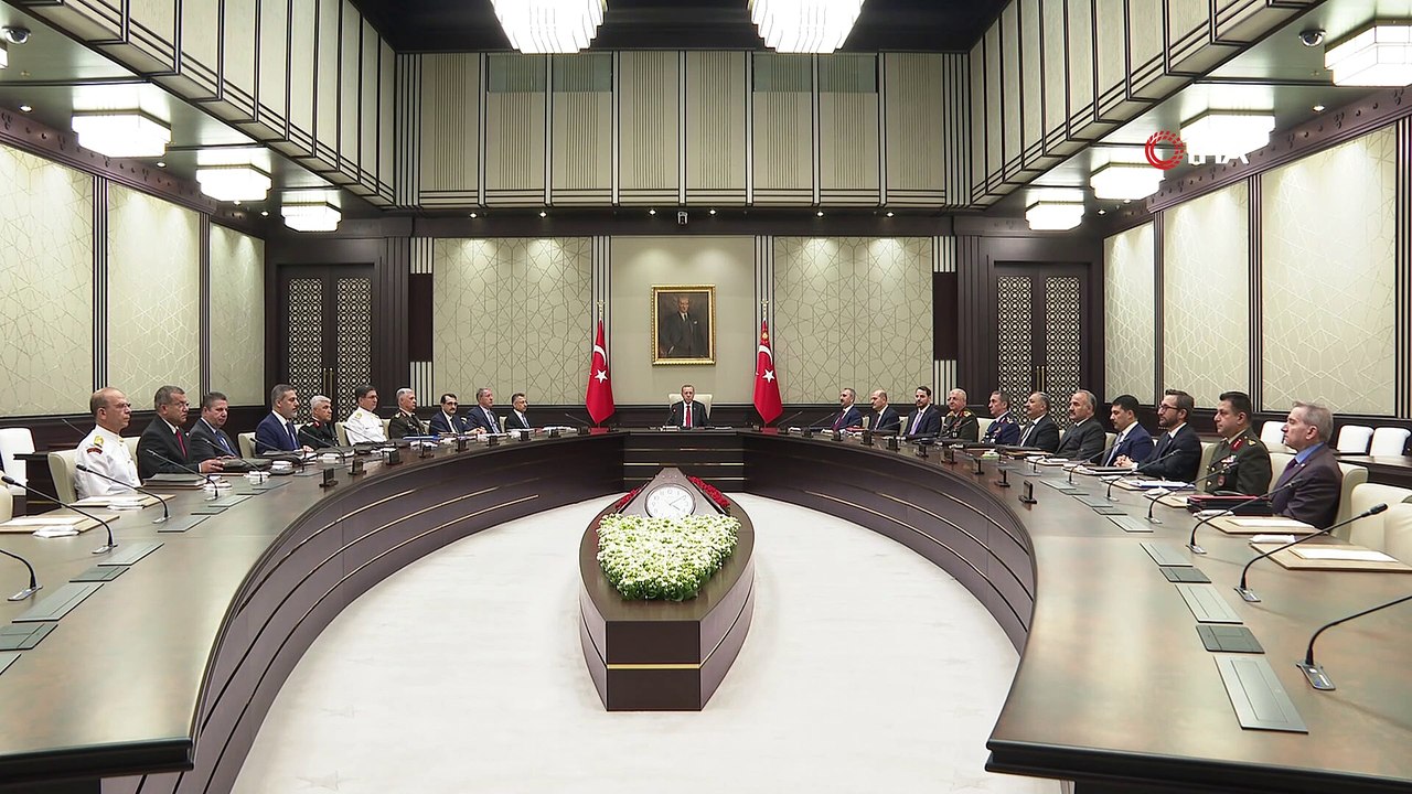 Milli Güvenlik Kurulu toplantısı sona erdi