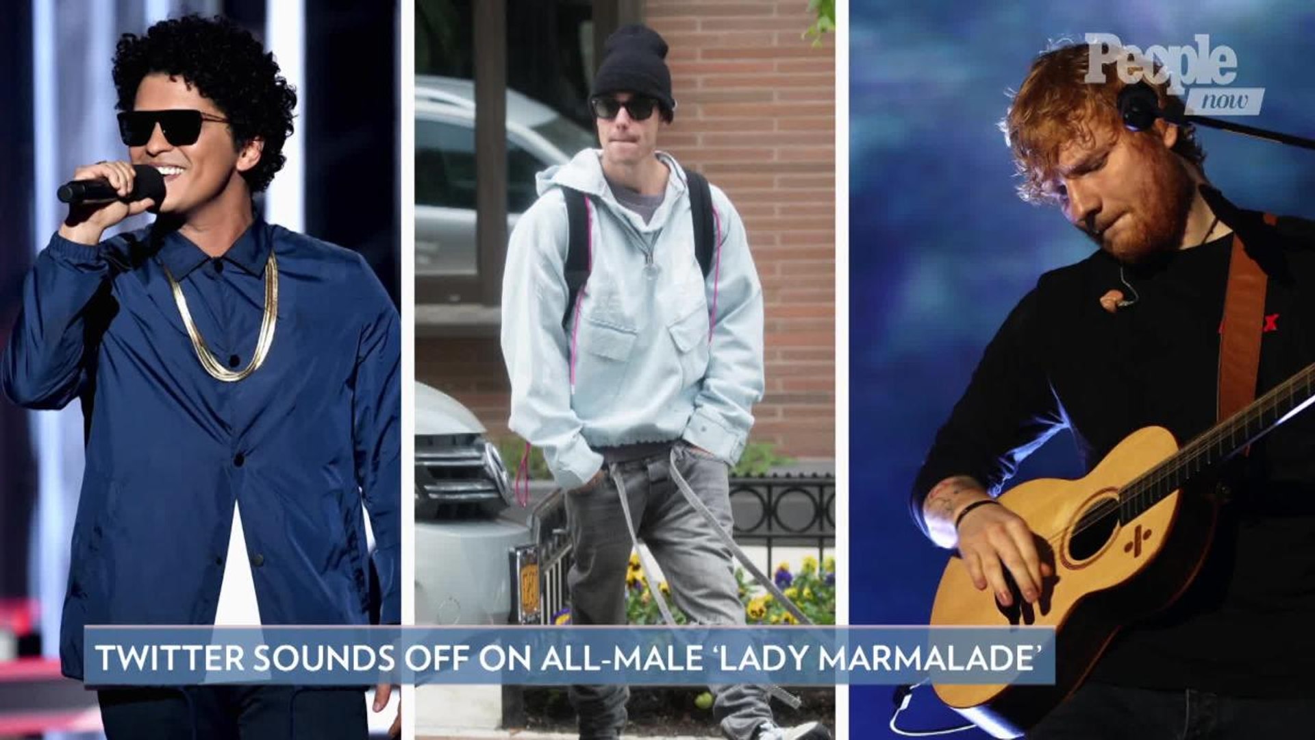 Ed Sheeran Thought About Making All-Male Version of 'Lady Marmalade' with Bruno Mars, Just