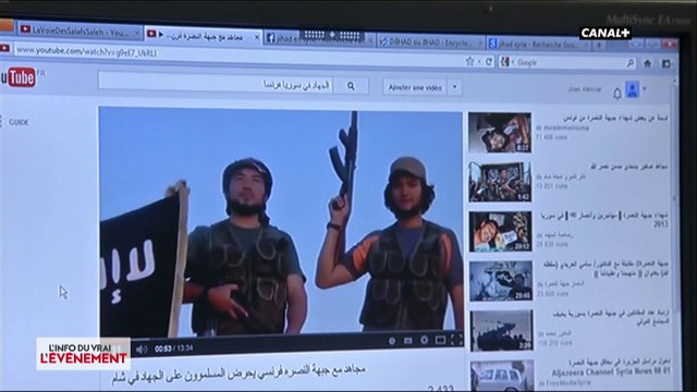 Internet : outil de propagande pour le terrorisme - L'Info du Vrai du 30/05 - CANAL+