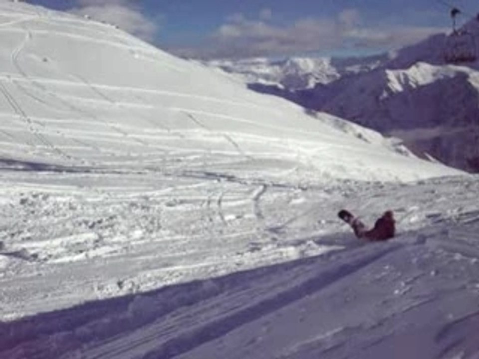 Petit saut en snow.....
