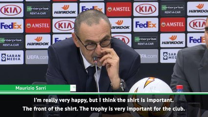 Télécharger la video: Europa League trophy important for Chelsea - Sarri