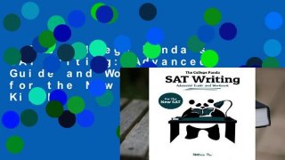 The College Panda's SAT Writing: Advanced Guide and Workbook for the New SAT  For Kindle
