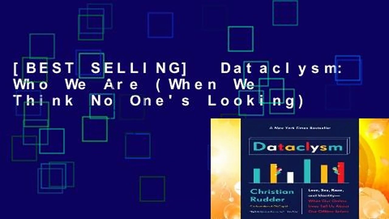 [BEST SELLING]  Dataclysm: Who We Are (When We Think No One's Looking)