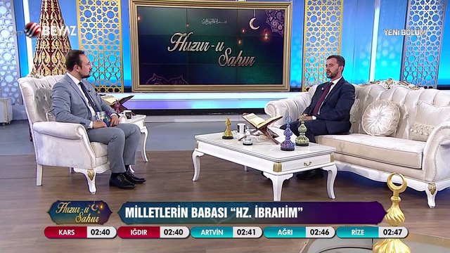 Huzur-u Sahur 31 Mayıs 2019
