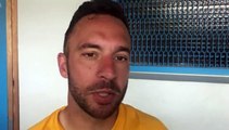 Coupe du Rhône (1/2 finale) – Benjamin BARCEL réagit après l’élimination du FC VAL LYONNAIS contre le FC LYON