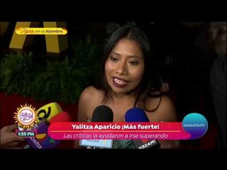 ¡Yalitza Aparicio revela que continuará actuando! | Sale el Sol