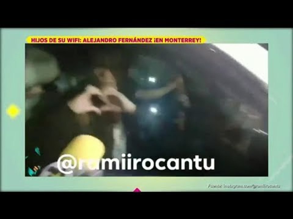 Alejandro Fernández se presentó con éxito en Monterrey | De Primera Mano
