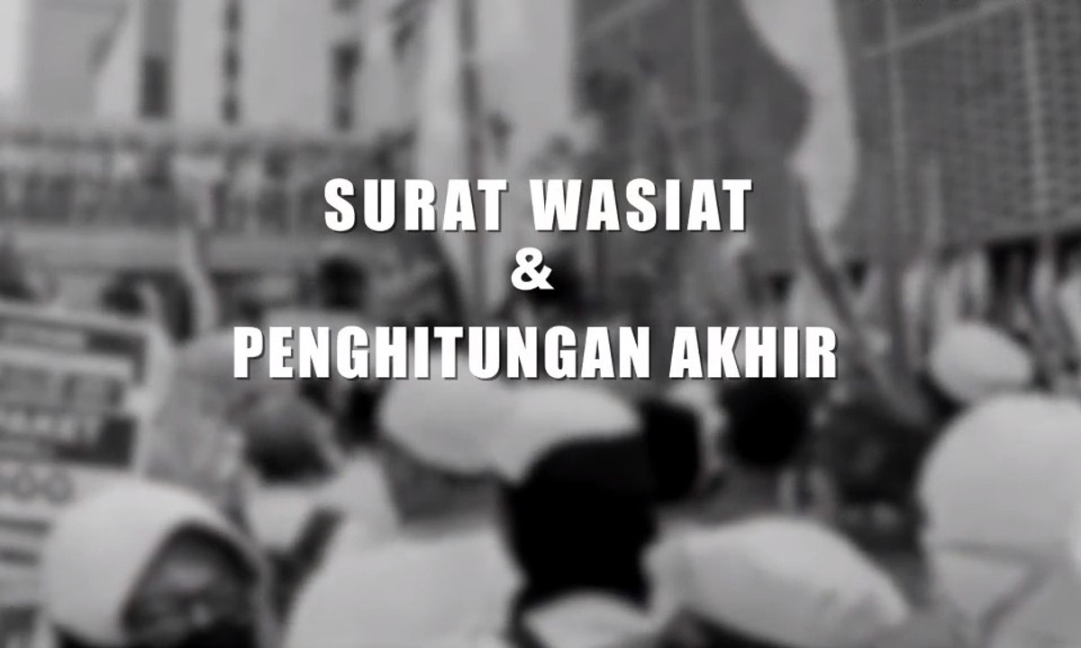 Surat Wasiat & Penghitungan Akhir - AIMAN (1)