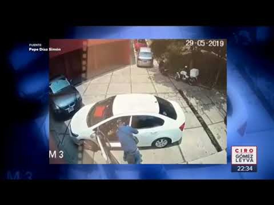 Asaltan a automovilista en Jardines del Pedregal | Noticias con Ciro Gómez Leyva